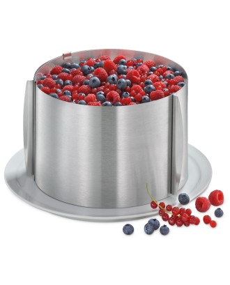 Inel ajustabil pentru torturi inalte, inox, colectia BAKE - KUCHENPROFI